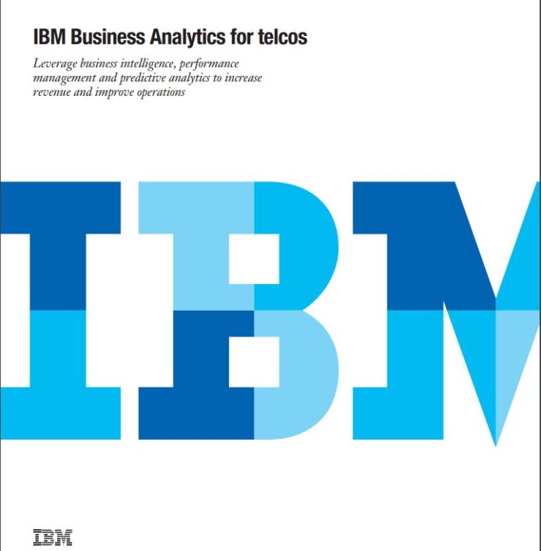 IBM BI for Telcos White Paper