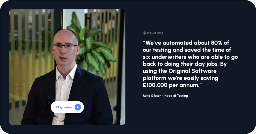 Benefact Case Study